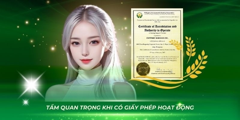 Tầm quan trọng của giấy phép hoạt động 123Win 
