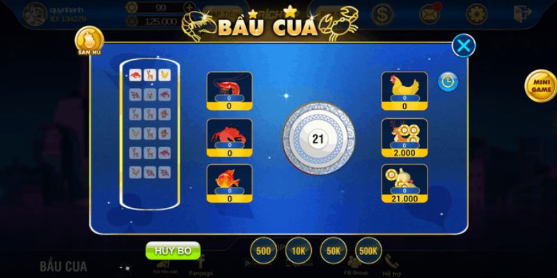 Giới thiệu chung về bầu cua