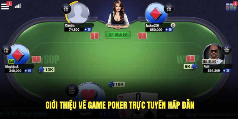 Giới thiệu Poker online - siêu phẩm đỏ đen top 1