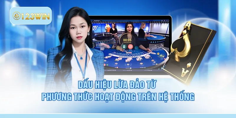 Dấu hiệu lừa đảo từ phương thức hoạt động trên hệ thống