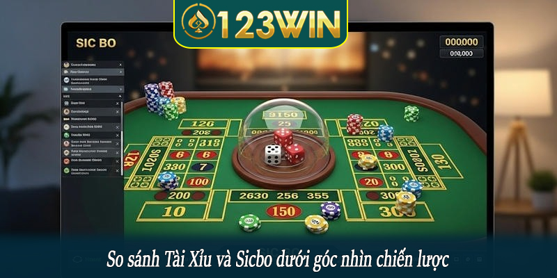 So sánh Tài Xỉu và Sicbo dưới góc nhìn chiến lược