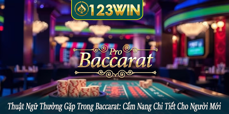 thuật ngữ thường gặp trong baccarat