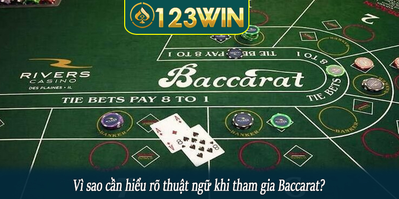 Vì sao cần hiểu rõ thuật ngữ khi tham gia Baccarat?